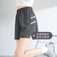Baleno reflective sports shorts for women in summer 2025 new outdoor running fitness loose breathable versatile three-point pants
