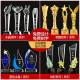 Qingfeng Nuan Wing Crystal Trophy Customized Creative Graduation Gifts Games Games Awards Regalos Temporada de graduación Enterprise Autorizado Excelente equipo de empleados Souvenirs 15 mini trofeo Contacto personalizado Servicio al cliente