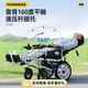 德国youngke央科电动轮椅老人折叠智能自动轻便代步车 【高靠可躺款】四轮减震｜12AH铅电池