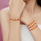 Chow Tai Fook Soinlove süße Haustierserie Little Golden Pig Full Gold Lucky Perle VR1416 Chinesische Valentinstagsgeschenk