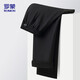 ROMON casual pants for men 2025 summer ice silk quick-drying sport versatile straight pants for men KZ001 gray XL