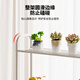 Yicai Nianhua flower rack balcony multi-layer high-end flower pot storage rack combination floor-standing plant rack succulent potted plant mobile rack 5258