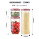 LOCK & LOCK storage storage jars, sealed fresh-keeping refrigerator kitchen food storage containers, 3-piece set