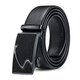 Lucy Landy men's automatic buckle trousers waistband buckle belt for young and middle-aged people Korean trend version pebbled business casual belt Stars-One 120cm