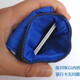 Die französische Kreativmünzenbrieftasche verfügt nur über Papierzahn-Leinwand-Denim-Mini-Brieftasche für die lässigen multifunktionalen multifunktionalen kreativen Münzbrieftätigkeit von Schülern hat nur Papier-Reißverschluss-Leinwand
