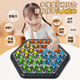 Yiad allemand Quality Toys Child's's's's Child's Child of Parent-Child Interactive Triangle Chess Rubber Band Flag Tabletop Game Two-Person Toys Toys Chaîne Triangular Chess + Face Change Magic Cube
