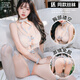  万世私迷 性感睡衣情趣内衣灰丝夏季女学生夫妻刺激高档制服诱惑2024新款角色扮演一次性纯欲丝袜网衣9756