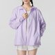 耐克（NIKE）外套女装2024夏季新款运动服梭织透气连帽上衣夹克DM6180-690 DM6180-511紫色 XL