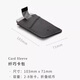 Bellroy Cardes de bolsas de tarjeta de cuero de cuero ultra delgadas