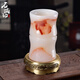 Biyun großer Pinselstifthalter Ornamente Retro Dekorativen Geschenk Chinesischer Stil Kreativer personalisierter Anpassungsspot Bambus Gelenkflasche Stifthalter mit Messingbasis B12806