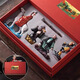 Journey to the West, four masters and apprentices, Tang Monk, Sun Wukong, Pig Bajie, Sha Monk character ornaments, a complete set of hand sculptures, Black Myth, four master and apprentice ornaments, a complete set (small size) gift box