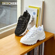 SKECHERS Damenschuhe dick gestärkter Schlangenabdruck Panda Schuhe Retro Trend Nietbad Dad Schuhe Sport Casual Schuhe 11979