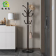 Qiyinge floor-standing coat rack, bedroom coat rack, floor-standing clothes rack, living room bag rack, household large coat rack