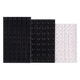 3m silicone transparent anti-collision particle patch 5008 silent shock absorbing rubber cushion anti-slip foot pad without marks thickened black 56 black round [diameter 12.7*height 3.6MM]