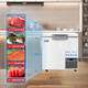 
Ice Star [Frozen Tuna] Ultra-low temperature freezer - minus 60 degrees tuna deep-cooled minus 80 degrees refrigerator Home commercial freezer stainless steel minus 40 degrees rapid freezer Ultra-low temperature - 45 degrees 695 liters [Storage 900 Jin [Jin equals 0.5 kg]]