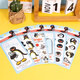 KKV Offizielles Pingu-Handy-Hülle Aufkleber Netter Cartoon kann DIY Water Cup Hand Account Decoration Selbst-Sticker Peripheral Emoticon Paket eingefügt werden