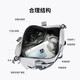 POLO travel bag, women's handbag, men's sports and fitness bag, dry and wet separation large capacity luggage bag, single shoulder crossbody, expandable
