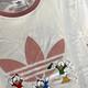 Adidas (adidas) clover kurzärmelig Frauen Sommer Neue Mode komfortable lose, atmungsaktiven oberen runden Hals T-Shirt Sportswear JP1428 S