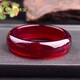 Fat Donglai's same style beeswax bracelet Baltic Sea natural blood amber red amber women's gift wine red bracelet chicken blood amber bracelet width 22MM inner diameter 62MM