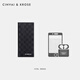 Cinvai/Krose Offizielle Website Kleiner C/K Long Wallet Herren Kopfschicht Cowide Clutch Wallet integrierter Kartenbeutel Vatertag Geschenk Praktische CK Wallet-Schwarz [Geschenkbox Verpackung + Handtasche]