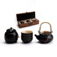 Heban Tea Set Complete Teapot Set Birthday Gift Men's Gift Customized Souvenir Business Souvenir Housewarming Gift Lift Pot Tea Set 1 Piece