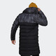 阿迪达斯 （adidas）NEO羽绒服男装冬季新款足球训练系列保暖防风连帽外套H45283 GR3884 L
