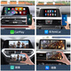 Zhenhang is suitable for BMW 12357 Series GT wireless CarPlay/hicar module X1X3X5 modified original central control navigation BMW CarPlay/hicar module + no installation Official standard + multiple reversing image camera