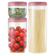 LOCK & LOCK storage storage jars, sealed fresh-keeping refrigerator kitchen food storage containers, 3-piece set