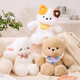 Running Bear Doll Running Doll Toy en peluche dormir avec oreiller Doll Saint Valentin d'anniversaire cadeau fille Running Bear Sans accessoires [une tenue] 45cm mignon Walking Bear Girl Gift haut de gamme Niche