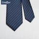 Jinlilai Germany imported fabric striped tie men's high-end business workplace formal wear gift box birthday gift