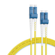 
Value meter Fiber jumper Telecommunications grade LC-LC single-mode dual-core Low smoke halogen-free environmentally friendly fiber cable Home fiber cable Transceiver tail fiber 25 meters ZLG1-LCLC25