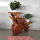 Pangdonglai Quality [Official Direct Sale] Solid Wood Root Carved Shelf Natural Tree Root Ornament Overall Multi-layer Bonsai 15924 Double Layer