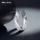 Miss JuJuPT950 platinum geometric plain ring men's fashionable platinum ring simple ring 16# about 5.2 grams, according to the real hair, please pay more or less.