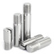 Jinchao 304 stainless steel GB878 slotted external thread cylindrical pin positioning pin M2M2.5M35M6M8M10 M3*8 (5 pieces)