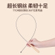 CLCEY cat toy self-pleasure and boredom cat stick log cat toy long pole steel wire feather with bell pet toy log handle white feather