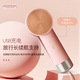 JinDao Instrument électrique de nettoyage du visage en silicone Instrument de nettoyage des pores Instrument de beauté de massage du visage Brosse de lavage du visage vibrante rechargeable KD307 Rose