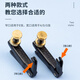 Shanbeiwent Violín Ajuste fino 4/4 Ajuste fino boca ancha de la boca estrecha accesorios de ajuste estable Violín negro de oro negro 4/4 boca estrecha (instalación única)