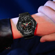 Haron Electronic Watch männlicher Schüler Teenager Wecker Waterdes Multifunktional Junior High School Schüler Sporttimer Luminous Electronic Watch H6197. Alles schwarz [Geschenkboxverpackung]