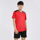 
Dixi badminton uniform sports suit quick-dry men and women volleyball uniform tennis uniform table tennis jersey group purchase custom one piece for women B3890 blue top + 3615 black shorts M