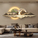 Collection of new Chinese-style living room decoration paintings, sofa background wall hanging paintings, flowing water making money, luminous landscape paintings, high-end murals