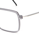 Lindberg Lindberg Gläser Rahmen Männer reines Titan LIN6630 Quadratrahmenplatte 6637 Myopia Gläses Rahmen Frauen 6639 6637 Graumontiert Silber/07p10 Größe 54-150