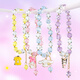 Kuromi Melody Girls Pink Armband Spielzeug Sanrio Perlen Schmuck Kindergeburtstag Geschenke Haus