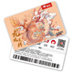 Jingdong E Card 2024 Year of the Dragon Zodiac Card 2000 Face Value (Physical Card) Jingdong Gift Card/Shopping Card/Pickup Card Gift/Employee Benefit/Activity Prize