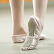 
Sansha ballet shoes girls and children's training shoes satin princess soft shoes one sole can be worn 4S English satin 28