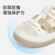 Tylanis Sommer neue Stile von Mädchenschuhen für Jungenschuhe atmungsaktive Nicht-Schlupf-Sandalen Baby Stufen für Babystufen Weiß/Akust 18 Innenlänge 12,5 cm geeignet für Fußlänge 11.8-12.2