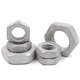 Hot-dip galvanized thin nut hot-dip galvanized flat nut GB6172 hexagonal flat female thin female screw cap M16 [10 pieces]