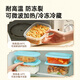 Cui Dahuang disposable lunch box, lunch box, packed bowl box, food grade fresh-keeping box, microwavelength square 700ml, 20 pieces