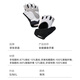 Made in JD.com, all-round women's fitness gloves, sports pull-ups, horizontal bars, cycling, non-slip, half-finger, pink and gray S-code

