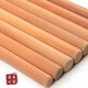 Luda pear wood rolling pin, solid wood rolling pin, household rolling pin, round head, dumplings, steamed buns, leather stick, baking tool, pear wood rolling pin, 27cm long, 2.8cm thick, free 2 20cm steamer cloth