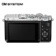 OLYMPUS PENE-P7ep7 digital retro camera mirrorless camera student entry silver (14-42) + 45mm 1.8 double head set